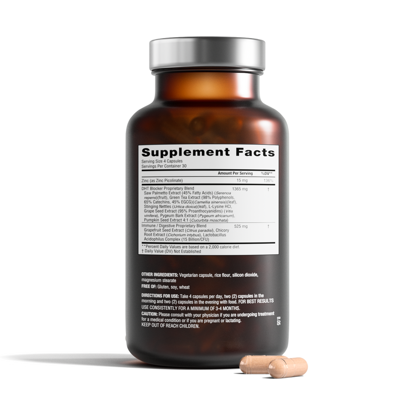 DHT Blocker with Immune Support Nutraceutical