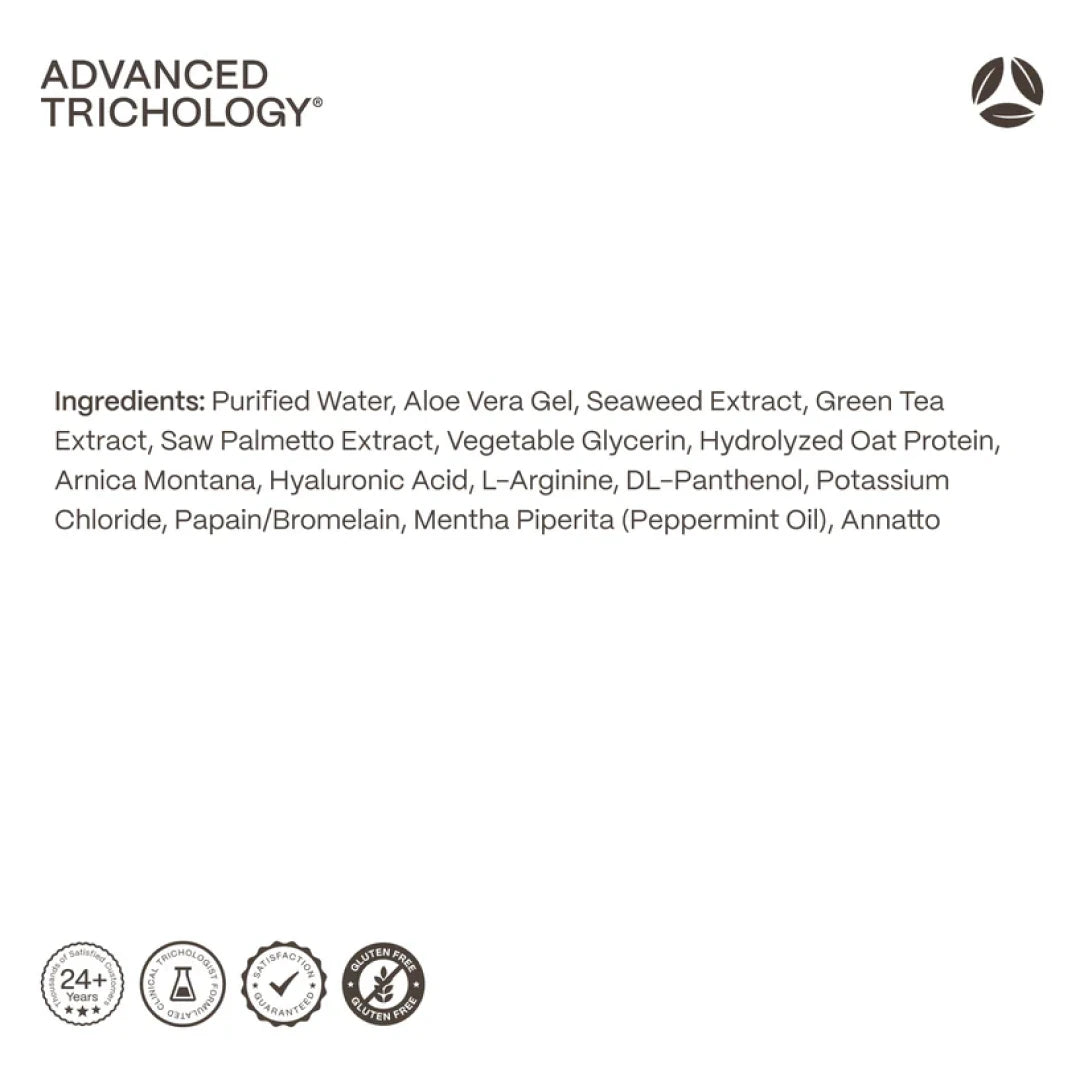 HairStem Spray ingredients panel