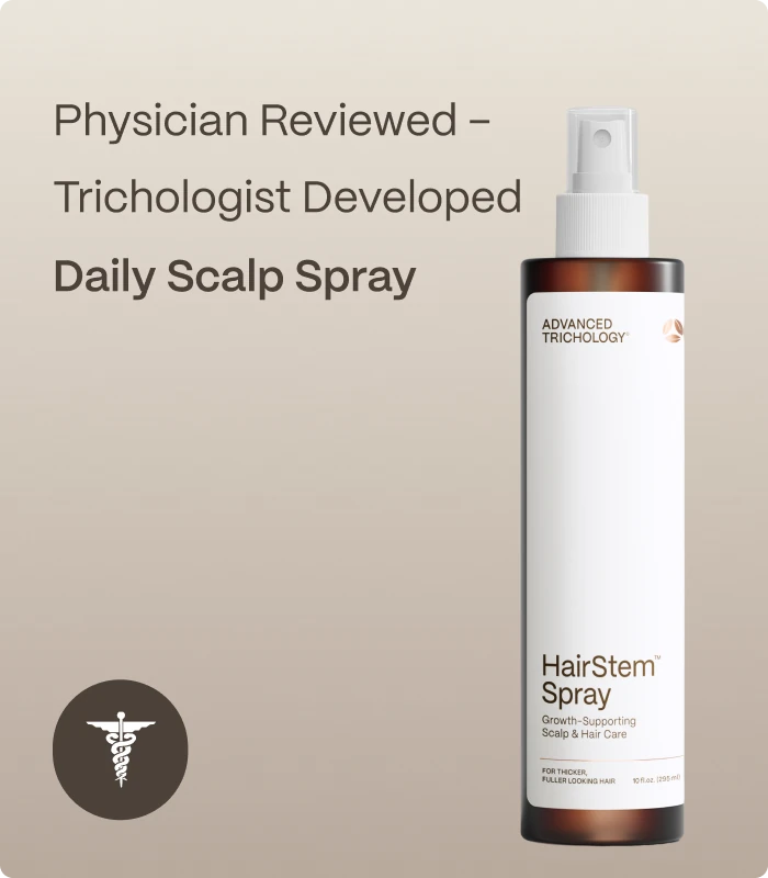 Physician Reviewed – Trichologist Developed Daily Scalp Spray