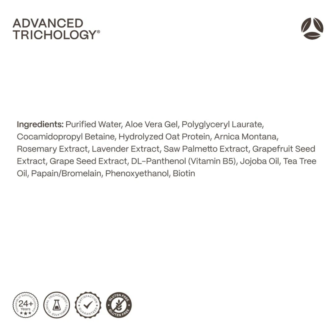 HairStem Shampoo ingredients panel