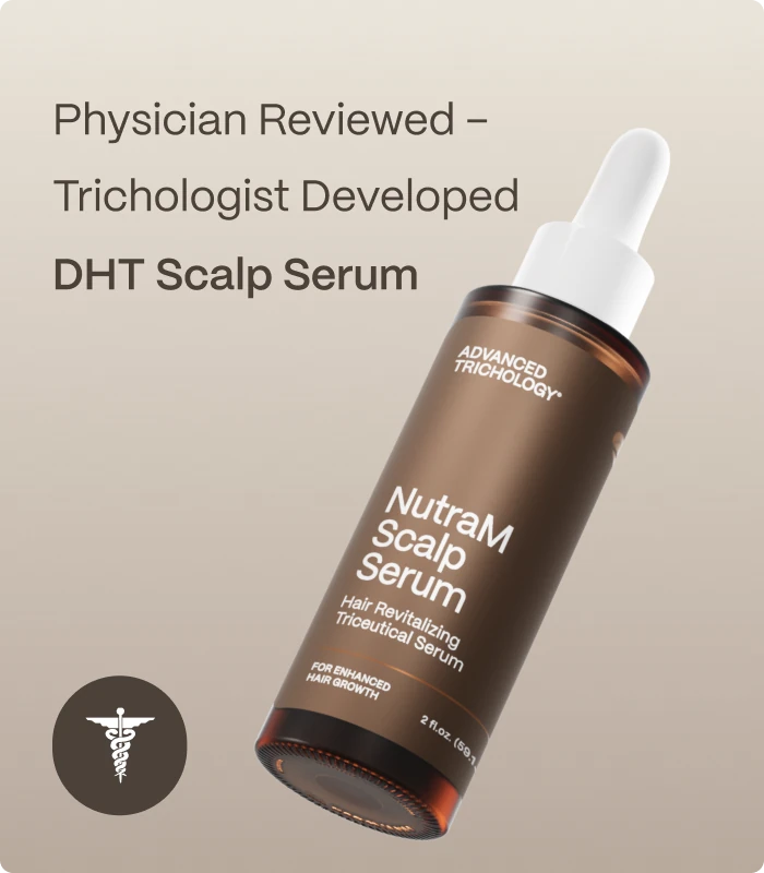Physician Reviewed – Trichologist Developed DHT Scalp Serum