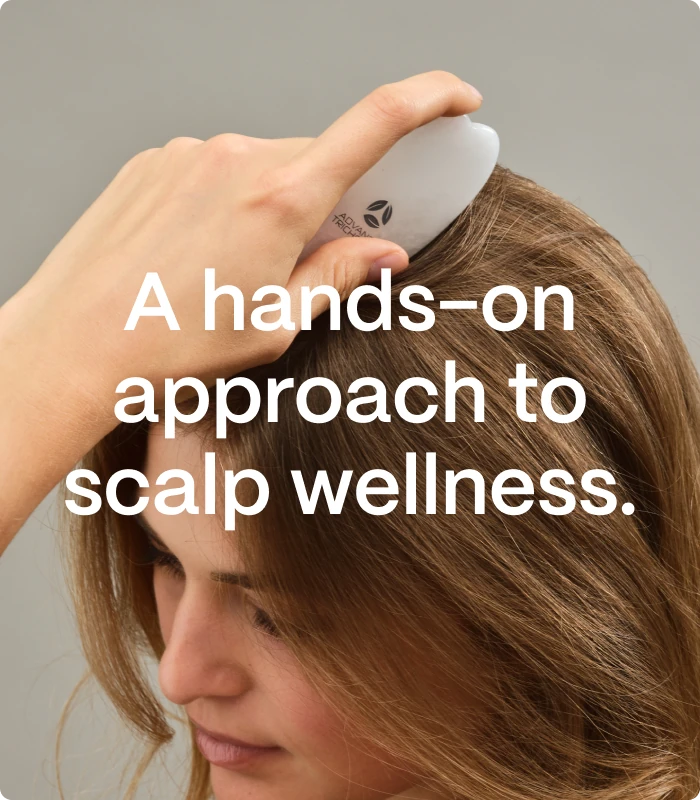 A hands-on approach to scalp wellness.