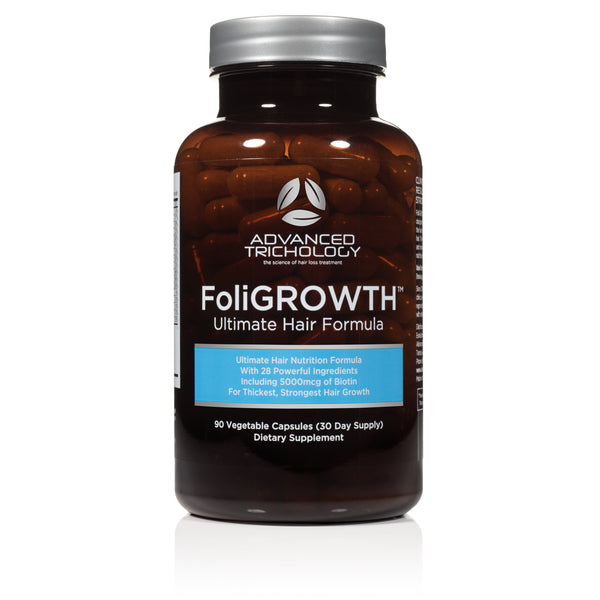FoliGROWTH Ultimate Hair Growth Vitamin - high potency Biotin, Folic Acid, 28 herbs & vitamins - product