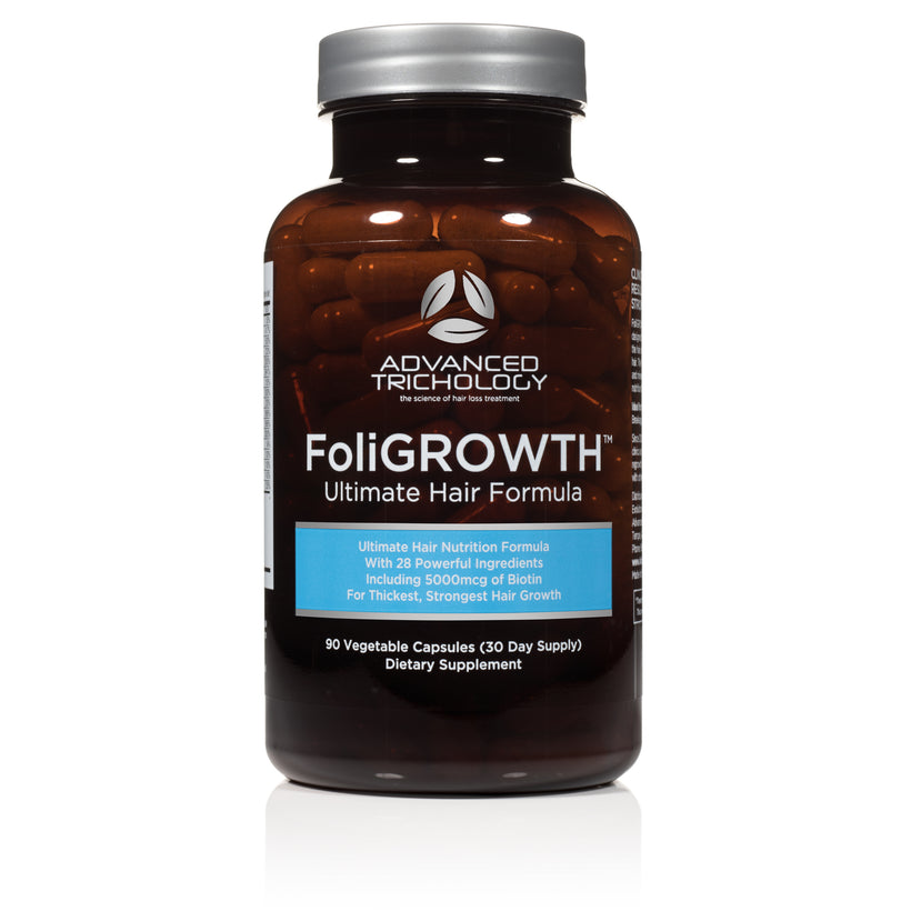 FoliGROWTH Ultimate Hair Growth Vitamin - high potency Biotin, Folic Acid, 28 herbs & vitamins - product