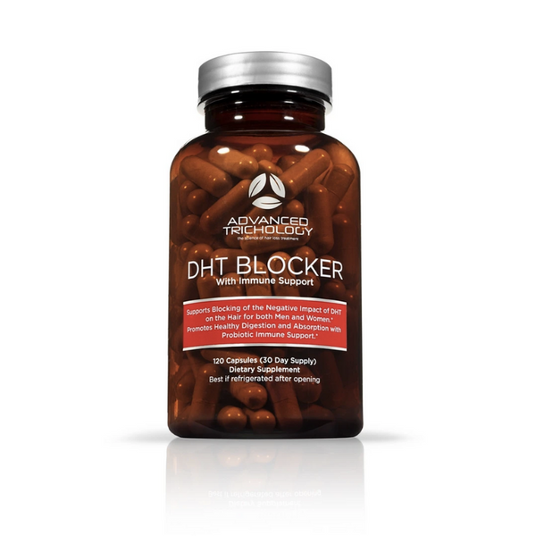 DHT Blocker with Immune Support, FoliGROWTH Vitamin, NutraM Hair Growth Scalp Serum, EFA Complete & HairStem™ Shampoo and Conditioner - Bundle