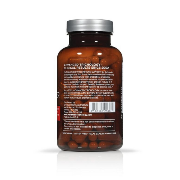 DHT Blocker Vitamin with Immune Support, Saw Palmetto, and Green Tea