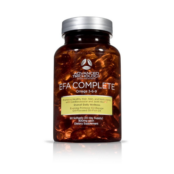 Inflammatory Hair Loss Bundle – EFA Complete & HairStem™ Shampoo and Conditioner
