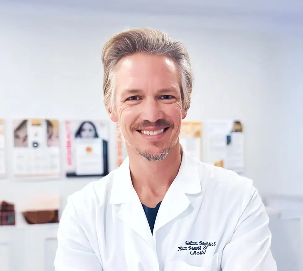 William Gaunitz, trichologist and founder of Advanced Trichology